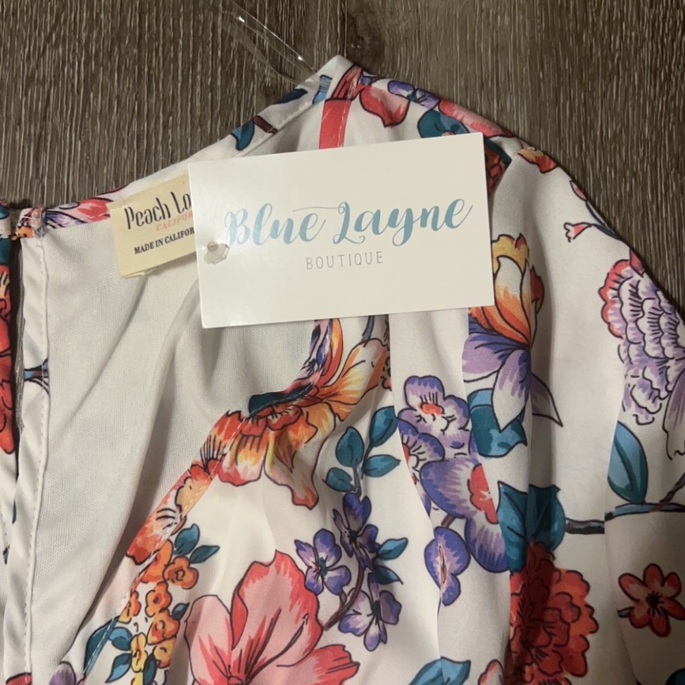 Blue Layne Romper